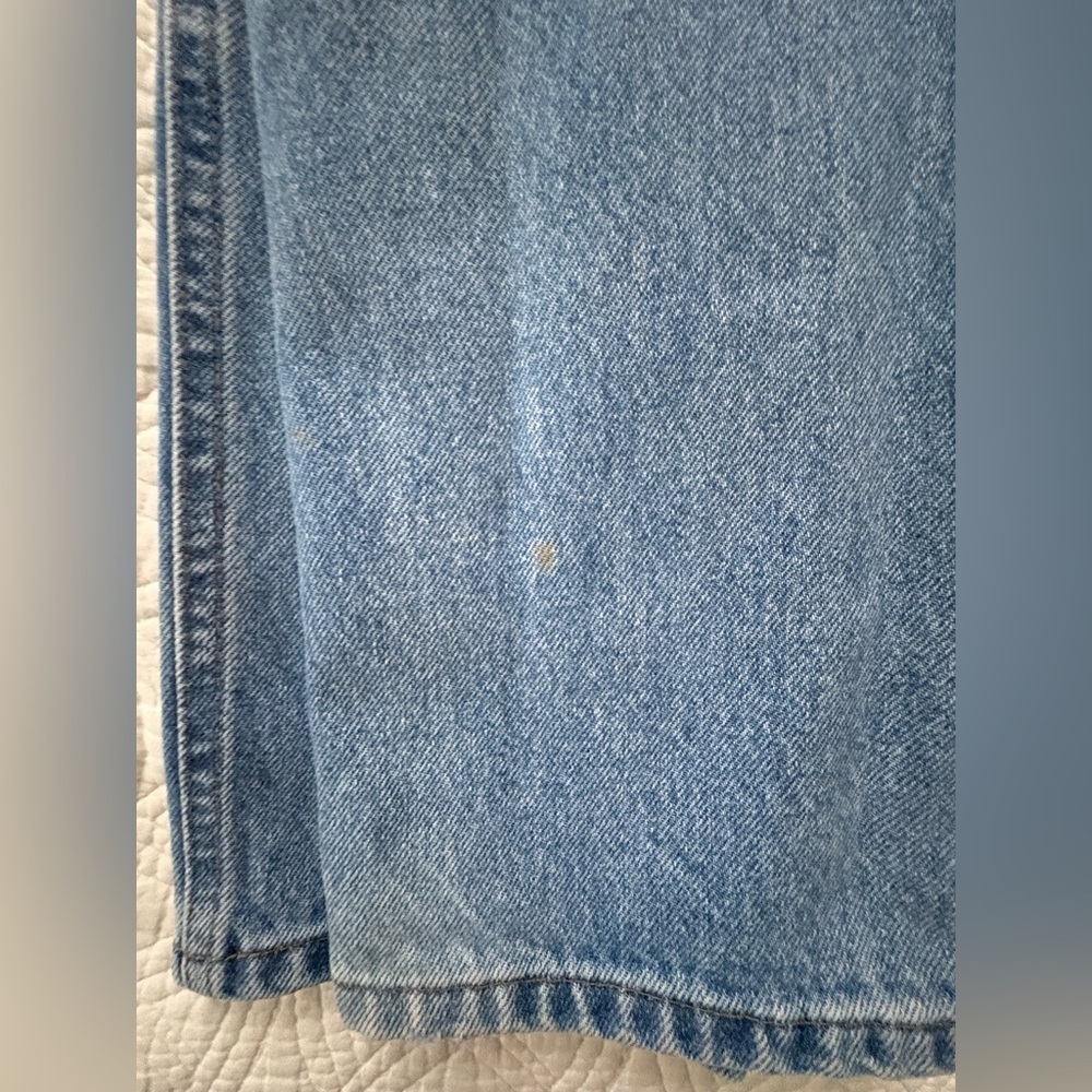 Carhartt Custom embroidered Vintage  Denim waist 30 inseam 34 - Picture 12 of 13